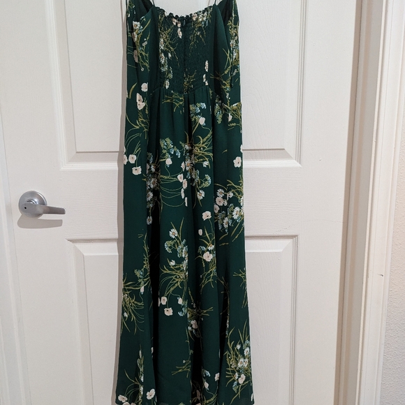Reformation Juliette Dress in Buena (green) - Picture 4 of 6